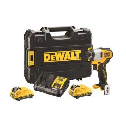 DCF801D2-QW Dewalt Slagskruvdragare med batteri och laddare Populärt val